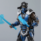 Коллекционная фигурка Mortal Kombat Sub-Zero / Саб-Зиро – экшн-фигура 18 см с аксессуарами, ледяными топорами и подставкой / Action Figure MK / подарок фанатам игры Mortal Kombat - изображение 7