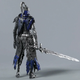 Коллекционная фигурка Dark Souls: Knight Artorias (Рыцарь Арториас) — Экшн-фигурка 18 см - изображение 3