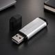 USB флешка T&G Vega 121 8Гб с защитным колпачком прочный корпус пластик металл серый - изображение 6
