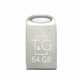 USB флешка 64 ГБ металлическая для хранения данных USB 2.0 T&G Metal 105 стальной - изображение 1