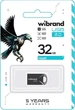 USB флеш-накопитель Wibrand 32Гб USB 2.0 серебро металл для хранения данных - изображение 6