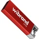 USB-флешка 32 Гб Wibrand Chameleon червона металевий корпус для зберігання даних - зображення 3