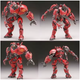 Колекційна фігурка Crimson Typhoon Pacific Rim 18 см — рухлива action figure робот Єгер Багряний Тайфун Тихоокеанський рубіж з LED-підсвіткою - зображення 11