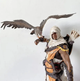Коллекционная статуэтка Байек Bayek Assassin's Creed Origins, 28 см - фигурка героя Assassin's Creed с орлом Сена - изображение 5