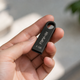 USB-флешка Hi-Rali Shuttle 8GB металевий корпус компактний для зберігання даних чорний - зображення 3