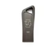 USB-флешка 32 Гб метал чорний USB 2.0 для зберігання даних модель Metal 114 - зображення 5