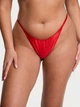 Трусики Twinkle Bow Satin Open-Back Brazilian Panty Victoria’s Secret Червоний Xs - зображення 1
