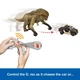 Динозавр Дистортус Рекс на радиоуправлении Jurassic World Rebirth Remote Control Track 'n Chomp Dinosaur Distortus Rex - изображение 6