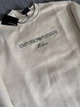 Світшот чоловічий Emporio Armani бежевого кольору розмір M - зображення 3