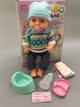 Пупс функциональный Чудо Малыш пьет из бутылочки ходит в туалет 40см Голубой (YL2540C-C-DM-UA) - изображение 1