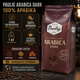 Кава в зернах Paulig Arabica Dark 1 кг зернова 100% арабіка темного обсмаження міцна насичена шоколадна горіхова карамельна для еспресо кавомашини - зображення 2