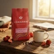 Зерновой кофе Ferarra Strawberry Choco 1 кг кофе в зернах клубника шоколад арабика кофейные зерна ароматизированная десертная смесь бразильская индийская средняя обжарка ванильное послевкусие - изображение 6