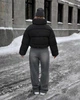 Пуховик жіночий короткий трендовий X-Woyz LS-8972-8 59374 M чорний - зображення 2
