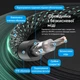 Коаксиальный аудиокабель RCA Vention 8 м 2 штекера 75 Ом двойное экранирование алюминиевой фольгой и оплеткой из луженой меди посеребренная медь OFC 4N зеленый (BCTGK) - изображение 4