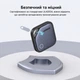 Смарт-трекер UGREEN FineTrack CM816 поддержка Apple Find My Bluetooth 5.0 BLE батарейка CR2032 до 24 месяцев работы темно-серый с черным (45297) - изображение 9