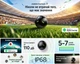 Поисковая смарт-метка UGREEN FineTrack 2 FT309 2 шт. Apple Find My для iOS 14.5 и iPadOS 14.5 и более новых версий IP68 срок работы от 5 до 7 лет громкость до 110 дБ форма футбольного мяча черный (95020A) - изображение 3