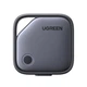 Bluetooth-трекер UGREEN FineTrack Duo CM916 Сертификация Apple Find My и Google Find Hub Аккумулятор 90 мА·ч iOS 14.5 и iPadOS 14.5 или новее Android 9.0 или новее без одновременной работы до 1 года работы Зарядка через USB-C Темно-серый (75646) - изображение 1
