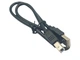 Кабель для принтера (сканера) USB 2.0 AM-BM / 50 см / Черный - изображение 2