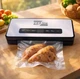 Вакуумный упаковщик Zepline ZP-00358 200 Вт с сенсорным дисплеем 6 режимов работы 20 вакуумных пакетов в комплекте - изображение 6