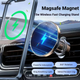 Автотримач для телефона з БЗП REMAX MagSafe Magnetic 15W Wireless Charging Car Mount RM-C01 Black (6954851236337) - изображение 7
