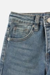 Джинсы wide leg для девочки 140 цвет синий YUKI ЦБ-00297963 - изображение 2