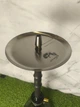 Кальян ATMOS Wood Steel Grey — 65 см, стальная шахта, деревянная вставка, стеклянная колба - изображение 2