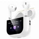 Беспроводные наушники HOCO EW89 Kissa TWS с сенсорным экраном на кейсе Bluetooth 5.4 и микрофоном Белые - изображение 5