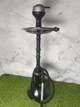 Кальян ATMOS Wood Steel Black — 65 см, стальная шахта, деревянная вставка, полный комплект - изображение 1