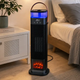 Тепловентилятор-обогреватель Portable Fan Heater HQN218-28QD с увлажнителем воздуха, керамическим нагревательным элементом, 2 режимами мощности 750–1500 Вт и автоматической защитой от перегрева и опрокидывания - изображение 2