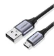 USB кабель Ugreen US290 1 м micro чорний - изображение 2