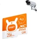 Карта пам'яті EAGET 256 ГБ TF (MicroSD) A1 U3 V30 C10 для відеореєстратора та сумісна з картою пам'яті камери спостереження Xiaomi, оновлена міцна - зображення 1