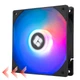 Вентилятор для корпуса Thermalright TL-C12RB V2 Black ARGB 12 см, обратный поток воздуха, RGB-подсветка, 4-контактный PWM-контроллер с регулировкой скорости. - изображение 9