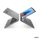 Ноутбук 2-в-1 Lenovo IdeaPad 5 (83UJ000JRM), AMD Ryzen 7 250 / 14" / Touch / RAM 16 ГБ DDR5 / SSD 1 ГБ / AMD Radeon 780M / Без ОС / Сірий - зображення 3