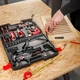 Набір інструментів Top Tools 38D535 100 шт 1/4" і 3/8" тріскачка ключі кейс - зображення 3