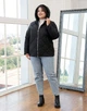 Женская демисезонная куртка с капюшоном MODA 100161 66 Черный ( M - 100161 /1 R ) - изображение 5