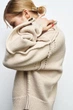 Щільний трикотажний светр Zara 3920/074 M - изображение 5