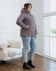 Женская демисезонная куртка с капюшоном MODA 100161 66 Серый ( M - 100161 /3 T ) - изображение 3