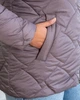 Женская демисезонная куртка с капюшоном MODA 100161 66 Серый ( M - 100161 /3 T ) - изображение 7