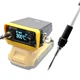 Паяльна станція Quicko T12-A для Dewalt 18-20В, 72Вт OLED, портативна - зображення 2