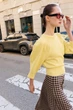 Жовтий светр Zara 6236/006 M - изображение 4