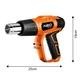 Термофен потужність NEO Tools 04-710 2000 Вт з кейсом та дисплеєм - зображення 6