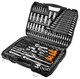 Набор ключей Neo Tools 10-216 216 элементов 1/2" 3/8" 1/4" с трещотками и битами - изображение 1