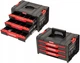 Skrzynka narzędziowa Qbrick System PRO Drawer 3 Basic 18" 450 x 310 x 244 mm (SKRQPROD3B2CZAPG003) (5901238257455) - obraz 1
