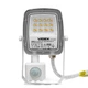 LED прожектор 10W VIDEX 1000Lm с датчиком движения 3000/5000/6500K белый IP65 VL-F5-010CW-S - изображение 3