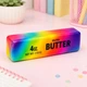 Игрушка антистресс сквиш Масло Радуга, 14 см (Squishy Butter) - изображение 6