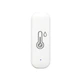 Датчик температури та вологості міні для розумного будинку Zigbee 3.0 2xAAA White (1087110) - зображення 1