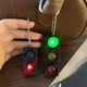 Набор брелоков светофоров 2 штуки аксессуары с колровым LED-подсветкой - изображение 6