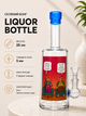 Бонг стеклянный Liquor Bottle Relationship 25 см - изображение 1