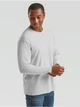 Мужская футболка с длинным рукавом Fruit of the Loom Valueweight Long Sleeve, 100% хлопок, размер XXL, Серо-лиловая - изображение 4