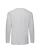Мужская футболка с длинным рукавом Fruit of the Loom Valueweight Long Sleeve, 100% хлопок, размер XXL, Серо-лиловая - изображение 8